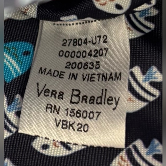 Vera Bradley | Angel Fish, straw crossbody handbag - Picture 13 of 16